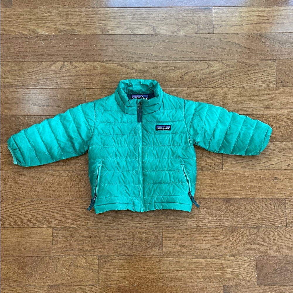 Patagonia Teal Quilted Jacket